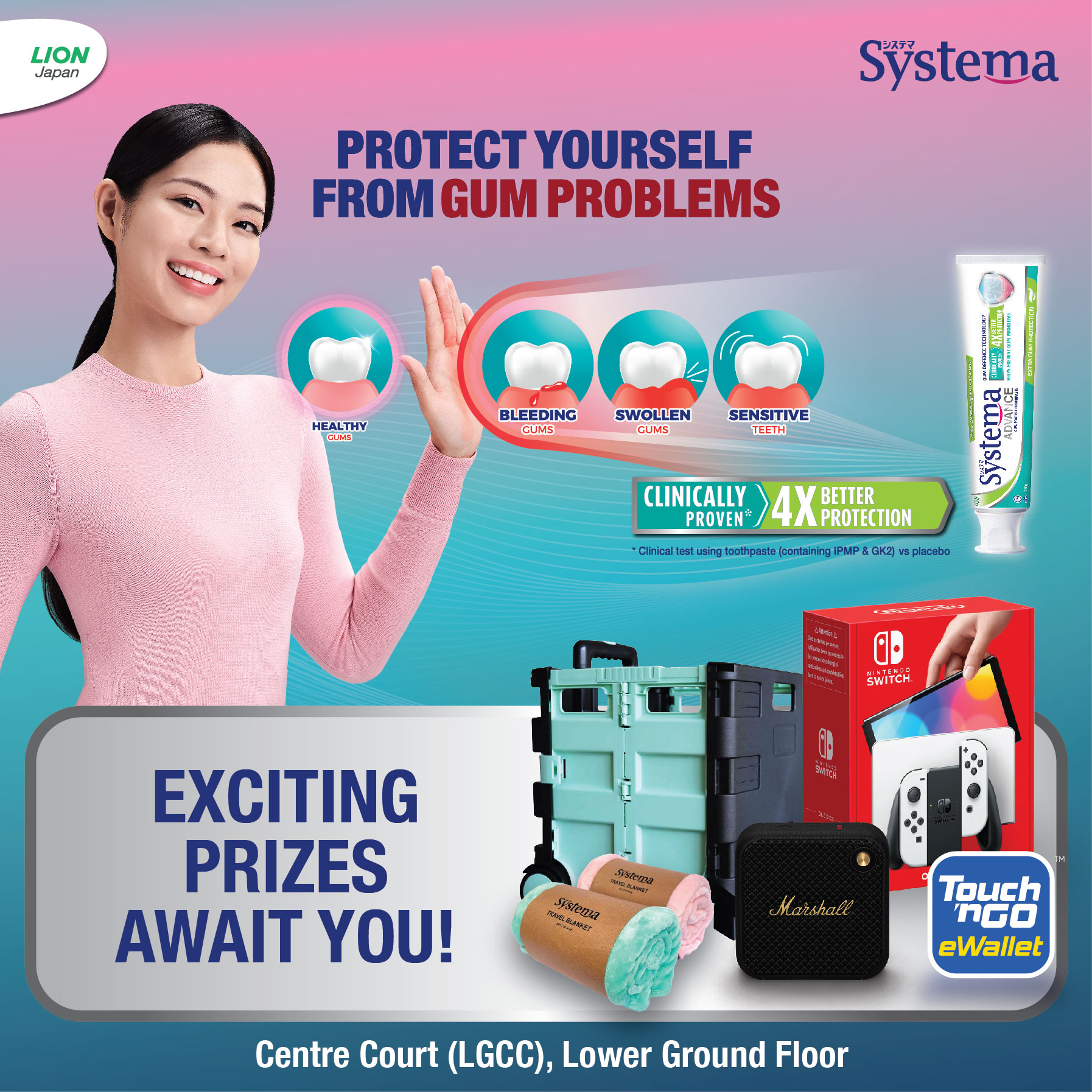 Systema Slimtech Toothbrush Campaign